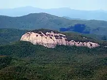 Looking Glass Rock from Pilot Mountain