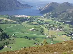 View of the village