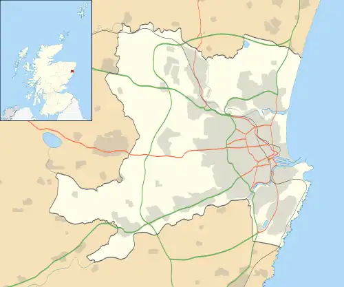 2019–20 North Superleague is located in Aberdeen