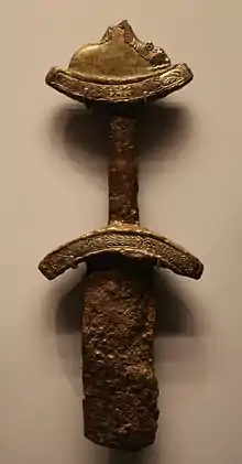 The Abingdon Sword, dating from the late 9th or early 10th century