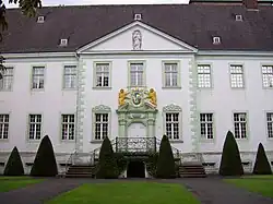 Portal of Abtei Liesborn in Liesborn, a part of the municipality of Wadersloh