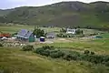 Acheilidh from above Looking down on the houses of Acheilidh and the level crossing