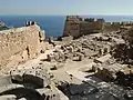 View of the summit of the Acropolis