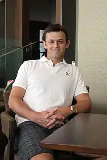 Adam Gilchrist in 2010