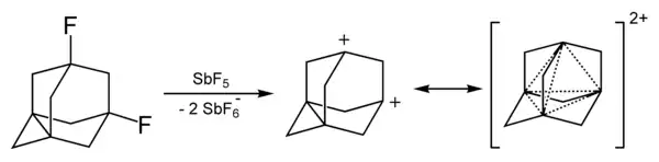 The adamantane dication