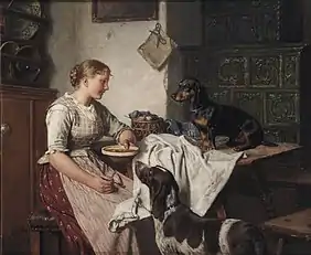 Füttern der Hunde (Feeding the dogs)