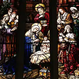 Stained glass, St. Michael's Cathedral (Toronto)