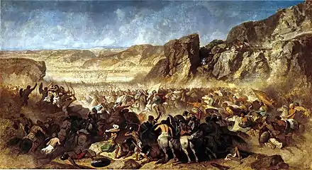 Retreat of the Ten Thousand, at the Battle of Cunaxa