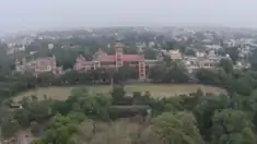 Aerial view of Senate Hall, University of Allahabad, Faculty of Art @Other.