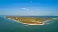 Aerial view of Holbox