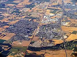 Aerial view of Galt