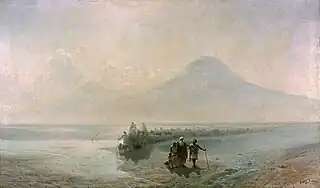 Descent of Noah from Ararat (1889). National Gallery of Armenia