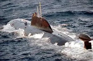 Submarine K-322 Kashalot