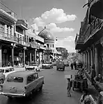 Al-Rasheed Street along with Haydar-Khana Mosque, 1961