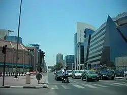 The intersection of Al Hamriya and Umm Hurair