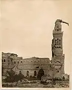 A photograph from an album of World War I-related photographs in the William Okell Holden Dodds fonds, 1917