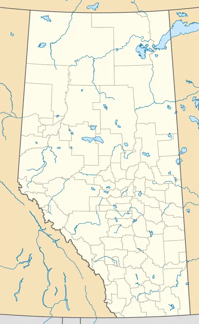 Red Deer is located in Alberta