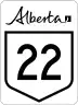 Highway 22 marker