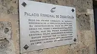 Alcazar de Colon historical marker