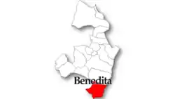 The parish of Benedita in the municipality of Alcobaça.