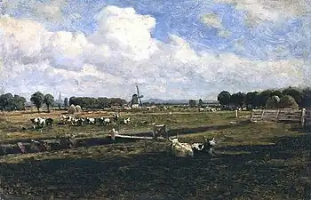 The Outskirts of The Hague, 1870 (The Netherlands)Radishchev Art Museum