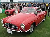 Fixed head coupé by Ghia 1954 on an Alfa Romeo 1900 SS chassis