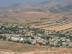 View of the northeastern part of al-Rafid