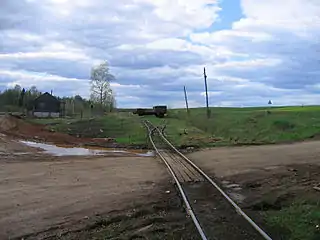 Open wagon for peat