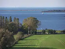 View from the Scharberg towards Fehmarn