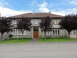 The town hall in Amenoncourt