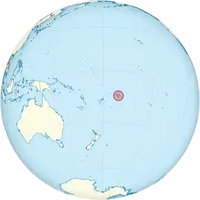 Location of American Samoa