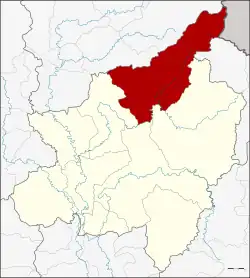 Amphoe location in Phitsanulok province