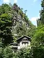 The Amselfall mountain hut in 2008