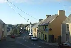 Creeslough's main street