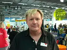 Anders Jacobsson at the Gothenburg Book Fair in 2007.