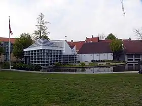 Current museum, rear view(11 Claus Bergs Gade)