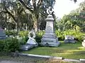 The Anderson Family Gravesite on Bonaventure Cemetery, Savannah.