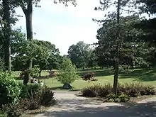 Anderson Park from Bellevue Avenue Entrance