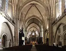 Inside the cathedral