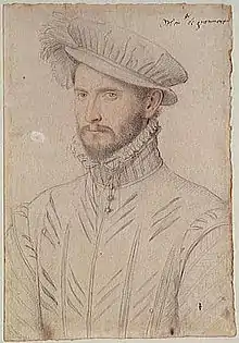 Antoine I d'Or, Comte de Gramont. Musée Condé, Chantilly, c. 1559.