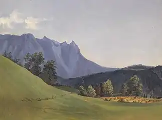 Anton Hansch, Sengsengebirge, 1876