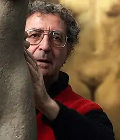 Antonio Pujía at his studio in Floresta, Buenos Aires, Argentina.