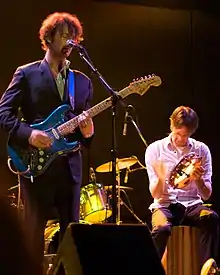 Apostle of Hustle performing at the Bowery Ballroom in New York City, June 10, 2009