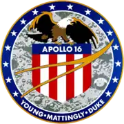 Apollo 16 mission patch