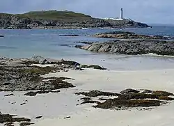 Ardnamurchan Point across Eilean Chaluim Cille