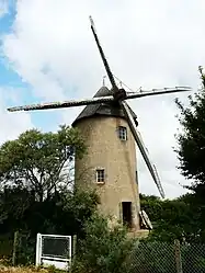 The windmill in Argenton-les-Vallées