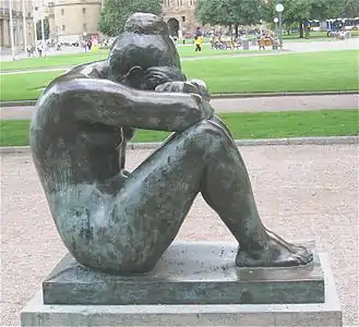 Aristide Maillol, The Night, 1920, Stuttgart