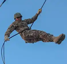 Another carabiner based abseil technique