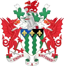 Coat of arms of Blaenau Gwent