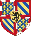 Arms of the Duke of Burgundy (1404-1430)